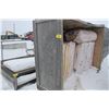 Image 1 : WOODEN CRATE W/ APPROX. 6 BAGS OF INSULATION