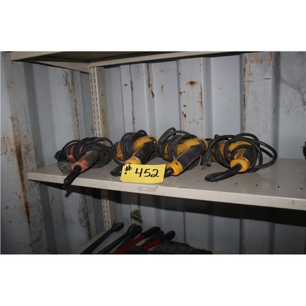 4 ELECTRICAL TOOLS (DRILLS)