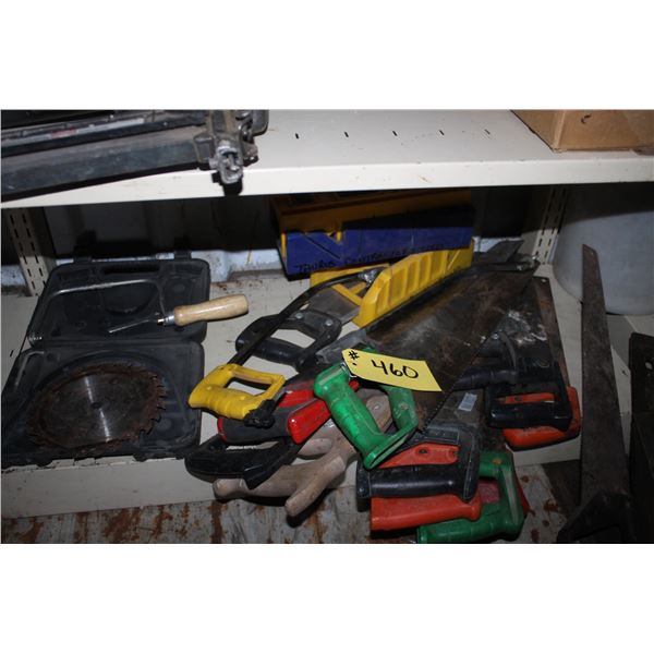 HAND SAWS AND SAW BLADES