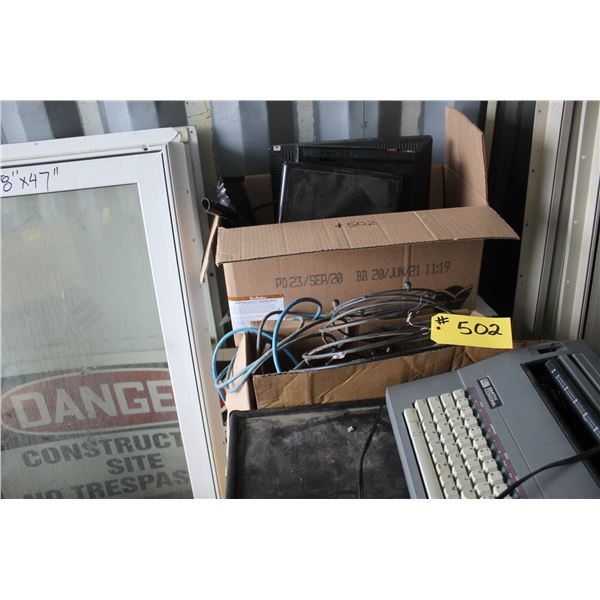 OFFICE SUPPLIES AND CART