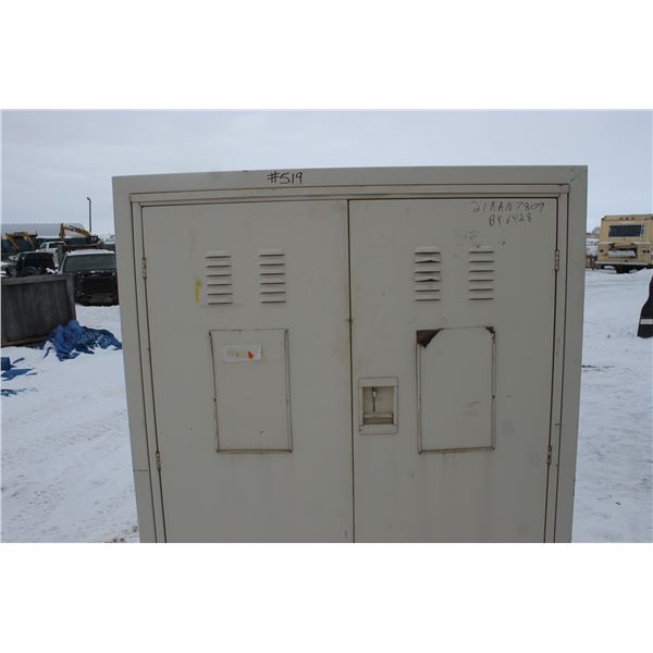 VENTED METAL STORAGE CABINET