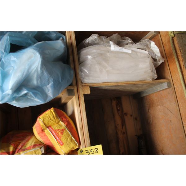 QTY OF VARIOUS MORTAR AND SCREENS (LOT# 359 INCLUDED)