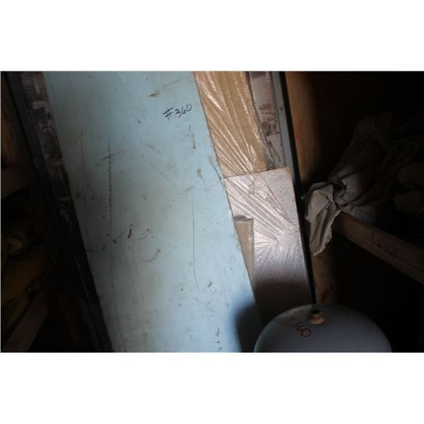 PRESSURE TANK, INSULATION, PAINT MIXERS, GARDEN HOSE AND ELECTRIC SPRAYER