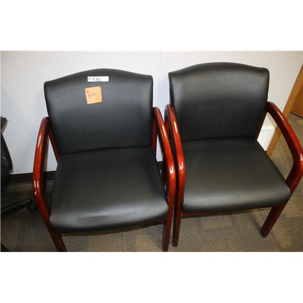 2 CHAIRS. ARE LOCATED IN REDWATER, JDR INSURANCE OFFICE, 1 BLOCK EAST OF THE TREASURY BRANCH ON 51 A