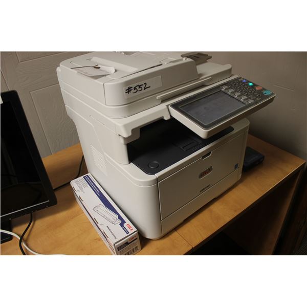 OKI PRINTER MODEL#MB492, WORKING ORDER. ARE LOCATED IN REDWATER, JDR INSURANCE OFFICE, 1 BLOCK EAST