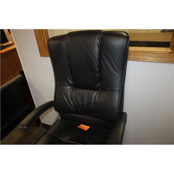 SWIVEL OFFICE CHAIR. ARE LOCATED IN REDWATER, JDR INSURANCE OFFICE, 1 BLOCK EAST OF THE TREASURY BRA
