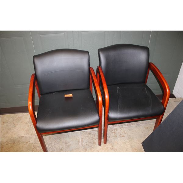 2 OFFICE CHAIRS. ARE LOCATED IN REDWATER, JDR INSURANCE OFFICE, 1 BLOCK EAST OF THE TREASURY BRANCH