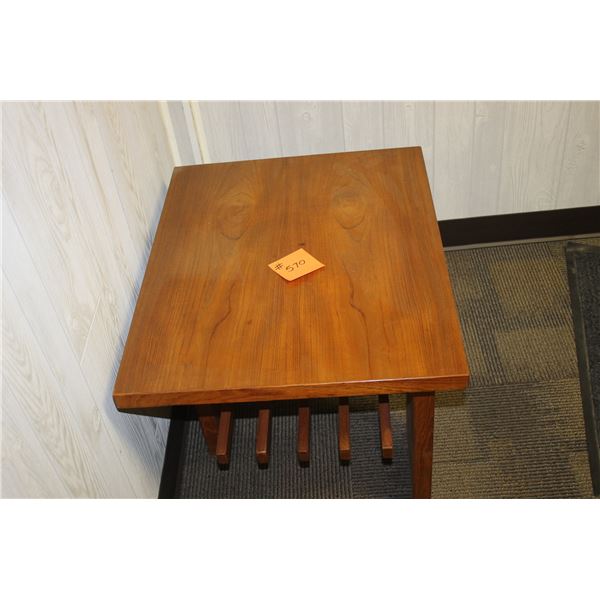 CORNER TABLE. ARE LOCATED IN REDWATER, JDR INSURANCE OFFICE, 1 BLOCK EAST OF THE TREASURY BRANCH ON