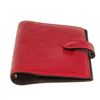 Image 4 : Louis Vuitton Red Epi Leather Agenda PM Wallet