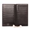 Image 7 : Louis Vuitton Black Canvas Leather Porte Long Card Wallet