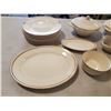 Image 2 : set of antique dishes w/ gravy boat & etc