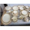 Image 3 : Large and Gold Burleigh Ware Art Deco China Dinner Set decent condition