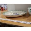 Image 2 : Ceramic Fruit Bowl and Tray