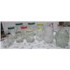 Image 1 : Large lot of KRAFT Bear + Shaped Glass Jars