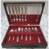 Image 1 : Rogers "International Silver" Plated Silverware Set in Box