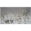 Image 1 : Glass Angel Ornaments w/ Hangers + Misc. Figurines