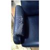 Image 2 : Black leatherite rocking, swivel, reclining chair
