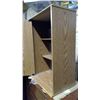 Image 3 : Single door cabinet 19"x11"x28 1/2" 2 shelves