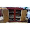 Image 2 : 2 door homemade cabinet 40"x16"x40 1/2" 2 shelves