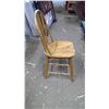 Image 2 : Wooden chair 16" to seat, 33" tall
