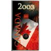 Image 1 : 2003P Canada Day 25¢ Polar Bear Maple Leaves coin/info card