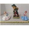Image 1 : 3 Ceramic Figures