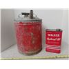 Image 1 : Vintage Gas Can and Walker Hydroyl Tin
