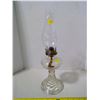 Image 1 : Glass Oil Lamp w/ Chimney