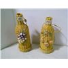 Image 3 : Wicker Wine Bottle Covers (2), Wicker Covered Glasses (2)