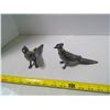 Image 1 : 2 Steel Bird Salt & Pepper Shakers