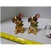 Image 2 : 2 Dog Salt & Pepper Sets, 1 is Marked Japan