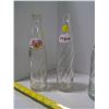Image 2 : 5 Vintage Glass Pepsi Bottles