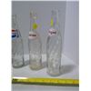 Image 4 : 5 Vintage Glass Pepsi Bottles