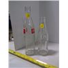 Image 2 : 6 Vintage Glass Coka-Cola Bottles - 3 Short, 3 Tall