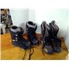 Image 3 : Two Pairs of Boots - Camo & Snowboard - Unknown Size, Approx. 9-11