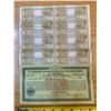 Image 1 : 1923 GERMAN STOCK CERTIFICATE