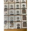 Image 3 : USA NICKELS PAGE LOT 1950s 60s