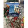 Image 3 : LOT OF CHRISTMAS LIGHTS DECOR ETC