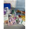 Image 1 : MISC CRAFT LOT PIPE CLEANERS STICKERS BOOKS ETC