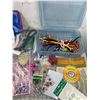 Image 3 : MISC CRAFT LOT PIPE CLEANERS STICKERS BOOKS ETC