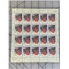 Image 1 : FULL SHEET CANADA POSTAGE STAMPS