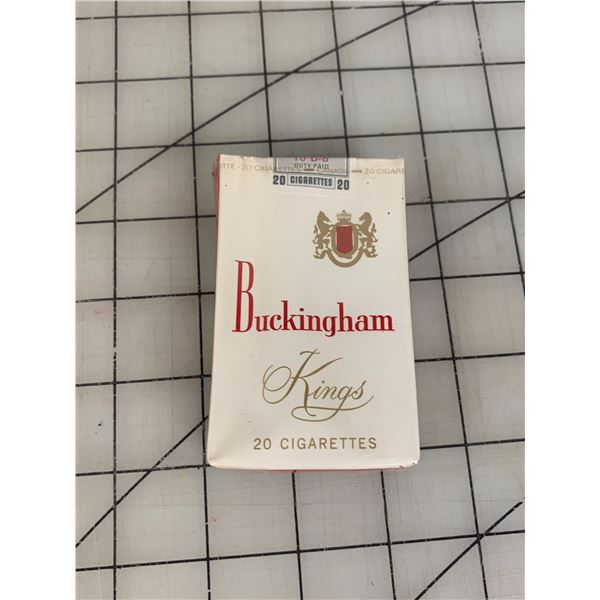 vintage cigarettes unopened VINTAGE UNOPENED BUCKINGHAM CIGARETTE PACK vintage cigarettes unopened VINTAGE UNOPENED BUCKINGHAM CIGARETTE PACK