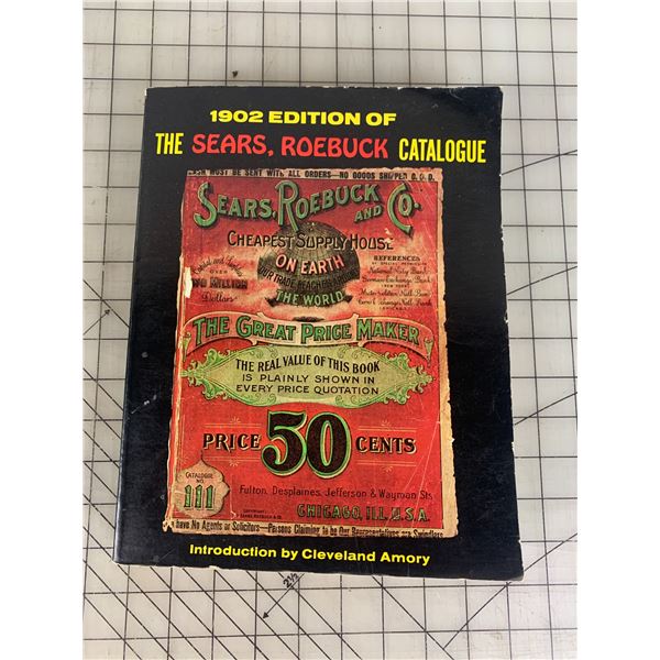 REPRINT 1902 SEARS ROEBUCK CATALOG
