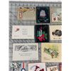 Image 4 : LOT OF VINTAGE CHRISTMAS CARDS AND POST CARDS