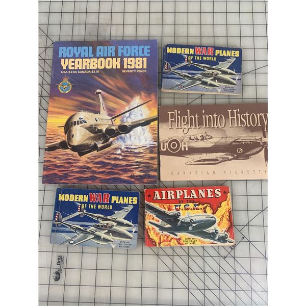 LOT OF AIRPLANE RELATED BOOKS