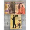 Image 1 : 1960s VINTAGE MENS MAGAZINES GEM MODERN MAN SPORTSMAN