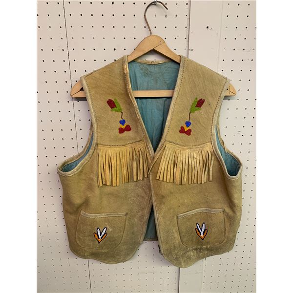 VINTAGE BEADED VEST