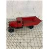 Image 1 : ANTIQUE AUB RUBR PRESSED STEEL TOY TRUCK