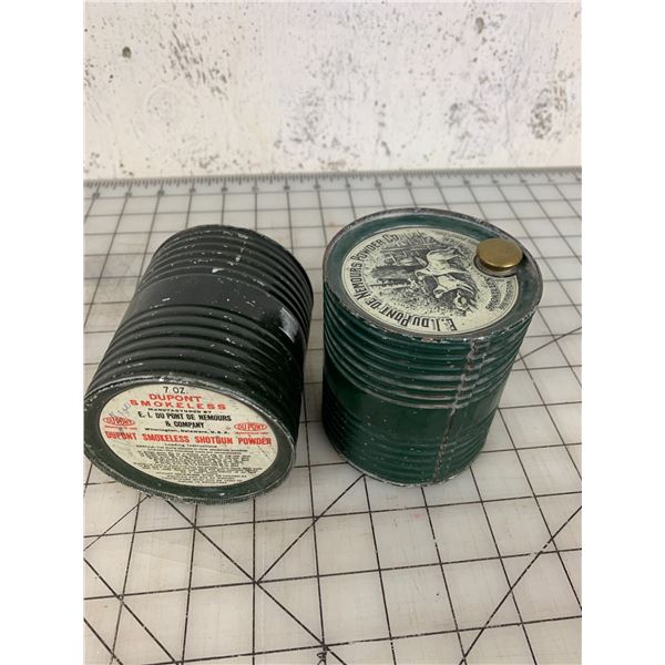 VINTAGE GUNPOWDER TINS