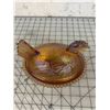 Image 2 : IRIDESCENT HEN ON A NEST CANDY DISH